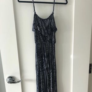 Beautiful Element pattern maxi dress